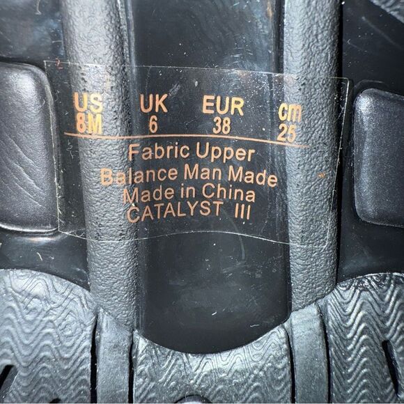 New With Tags, Ryka Women's Catalyst III Walking Shoe, Black,Size 8 - Picture 6 of 7